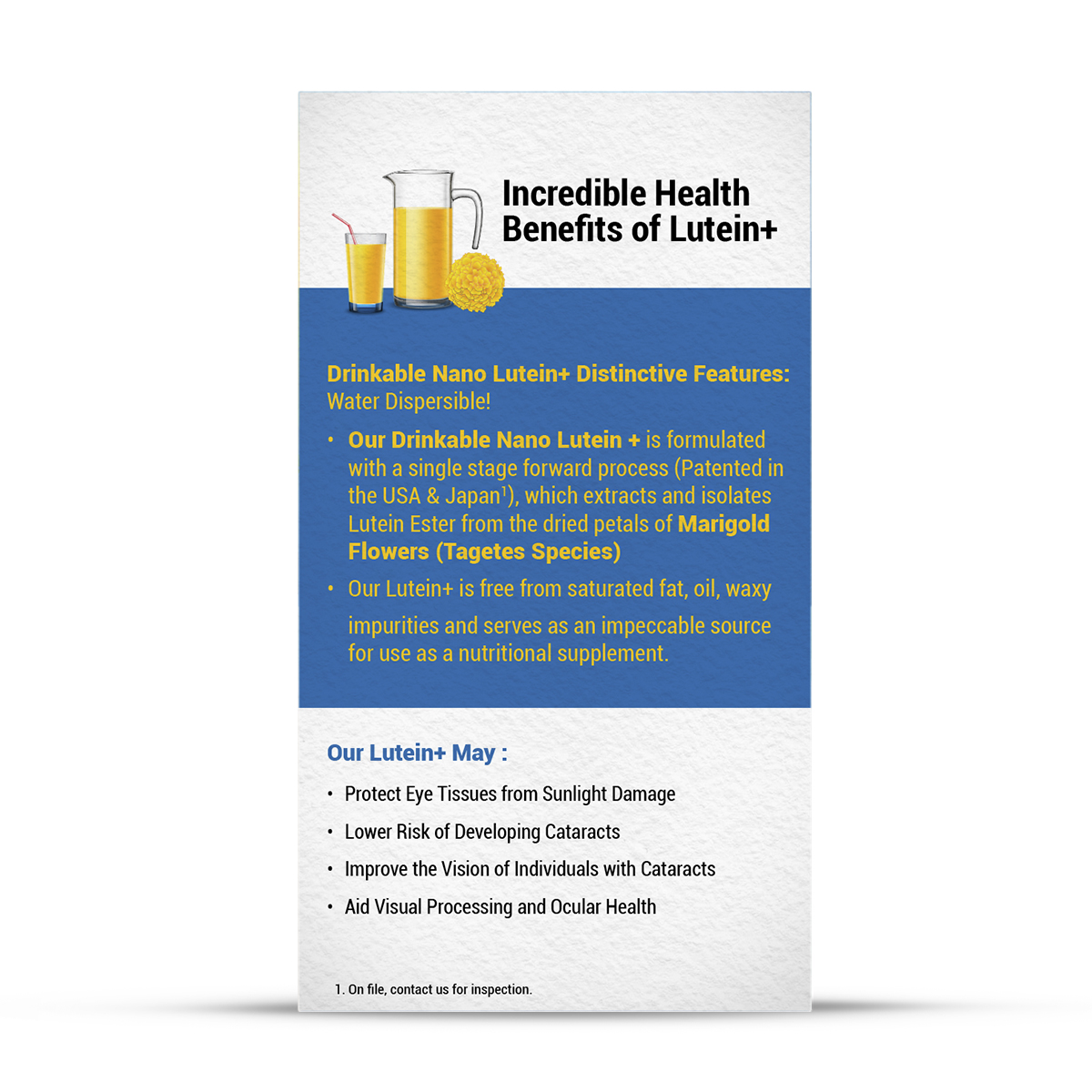 DRINKABLE NANO LUTEIN + - Image 3